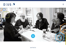 Tablet Screenshot of dius.com.au